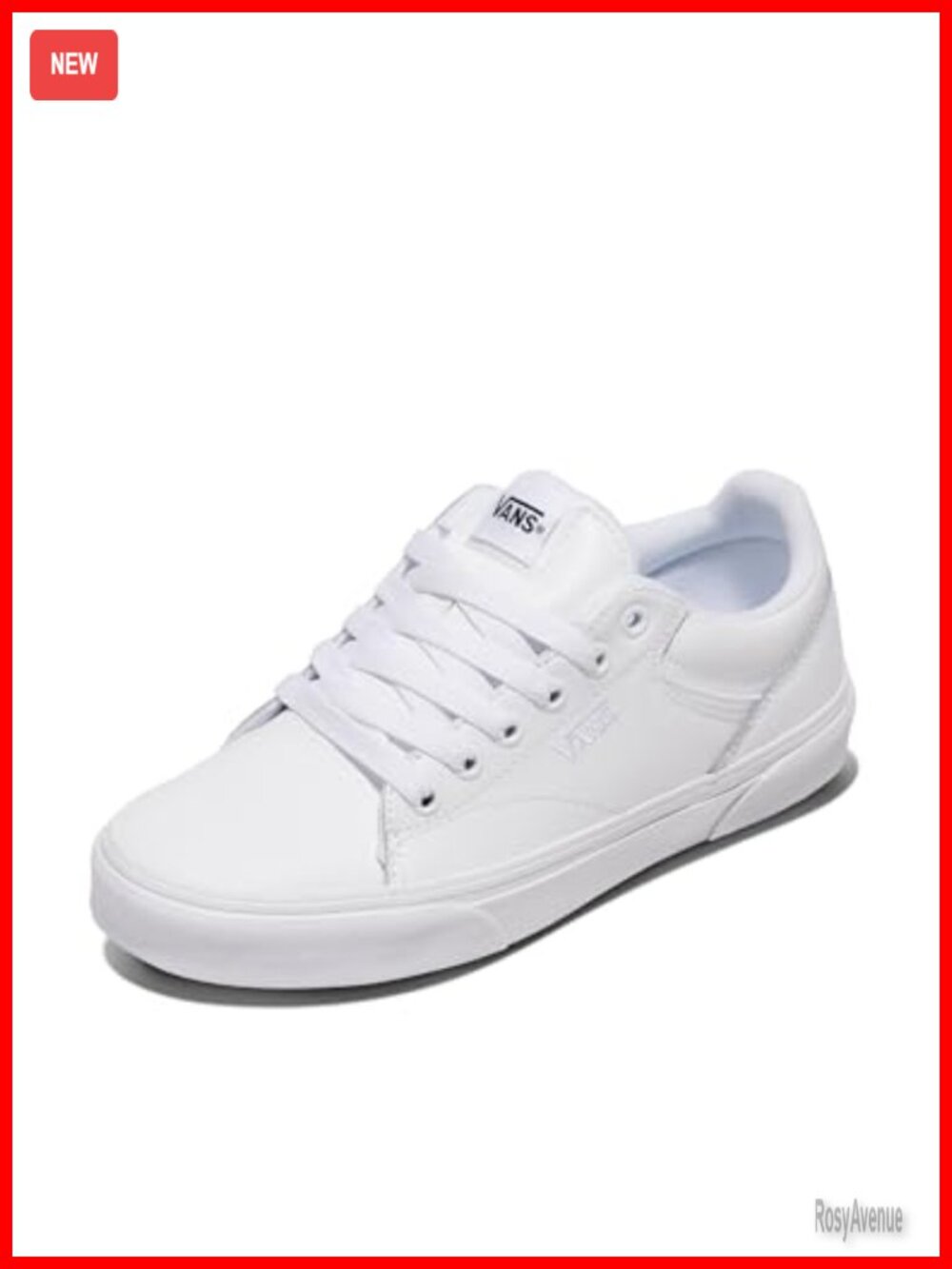 Vans Seldan Low-Top Leather Sneaker Retro Tennis Court Style